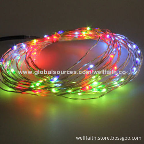 LED String Light with Fancy Christmas/Holiday Lights, 6/12/24/36V Voltage